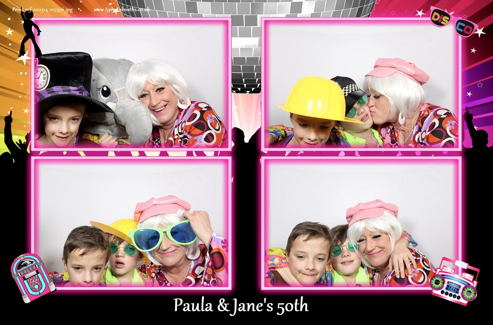 Paula & Jane's 50th | View more photos from the event at gallery.tjphotobooths.co.uk/u/TJPhotobooths/Paula-Janes-50th